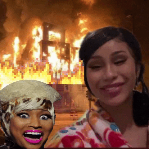 Nicki Minaj Fire GIF
