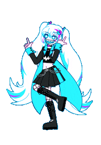 Hatsune Miku Dance Sticker