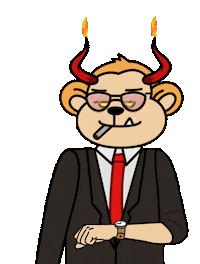 Its Time Fire Sticker by BigBrains