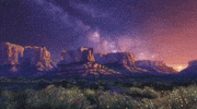 Night Sky Stars GIF by Maryanne Chisholm - MCArtist