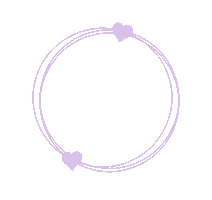 Heart Circle Sticker