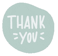 Thanks Thank You Sticker