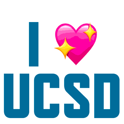 Ucsd Sticker by UC San Diego