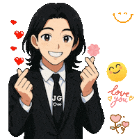 Happy Love You Sticker