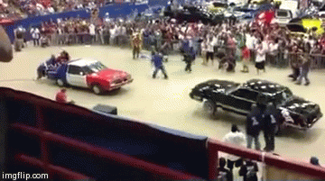 Low Rider Car Fight GIF