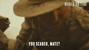 Scared Bbc GIF by Mammoth Screen