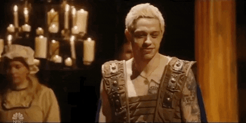 pete davidson smiling GIF by Saturday Night Live