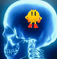 Pac-Man Thinking GIF by Flickplay