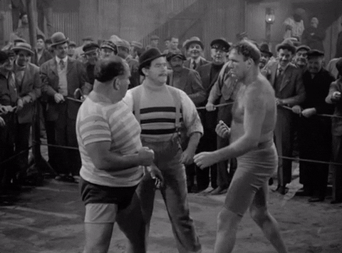classic film fight GIF by Warner Archive
