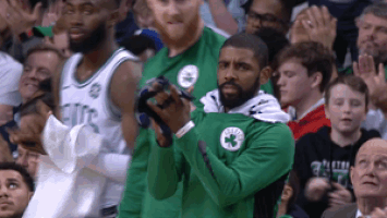 kyrie irving dunk GIF by NBA