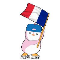France Football Sticker by Pengu Juice Co.