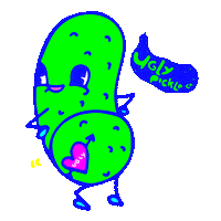 Dill Pickle Dance Sticker by Ugly Pickle Co.