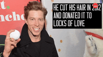 Shaun White Donated His Hair