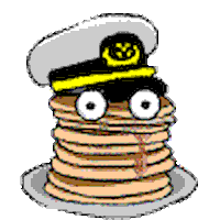 pancakes STICKER