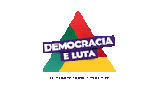 blocodemocraciaeluta minas gerais democracia bloco democracia e luta democracia e luta Sticker