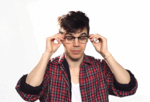 scrutiny inspect GIF by MacKenzie Bourg