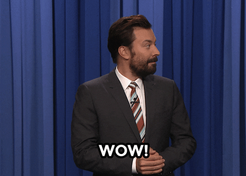 Jimmy Fallon Wow GIF by The Tonight Show Starring Jimmy Fallon