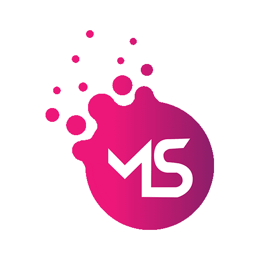 Pink Bubbles Sticker by MS-Marketing