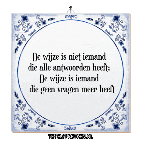 Nl Rust Sticker by Tegelspreuken.nl