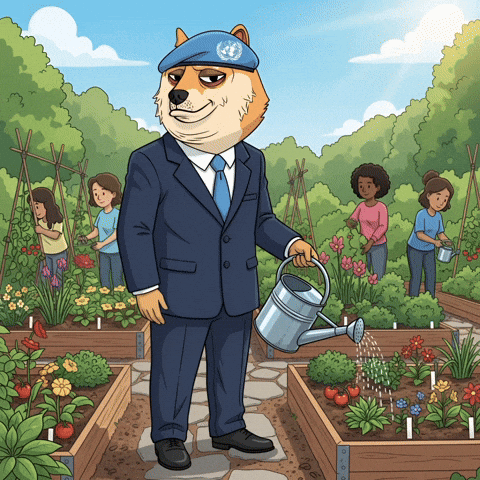 Shiba Inu Suit GIF by Doge Pound