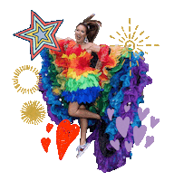 Real Housewives Rainbow Sticker by LeeAnne Locken