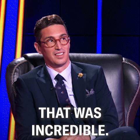 The Chase Wow GIF by ABC Network