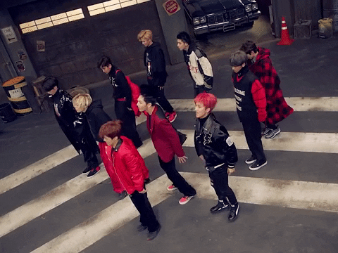 K-Pop Runaway GIF by PENTAGON