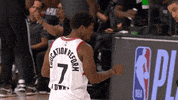 Nba Playoffs Fist Bump GIF by NBA