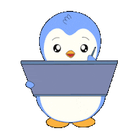 I Love You Sleeping Sticker by Pudgy Penguins