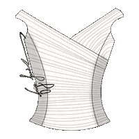 wedding dress Sticker by Anya Jardim Atelier Couture