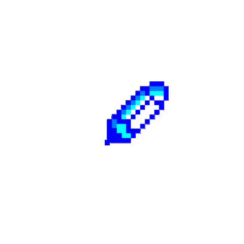 Pixel Line Sticker by DW_DOS