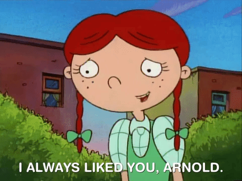 hey arnold nicksplat GIF