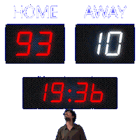 10 Away Sticker