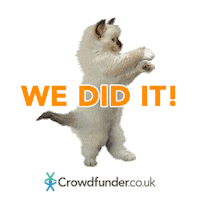 We Did It Dancing Sticker by CrowdfunderUK