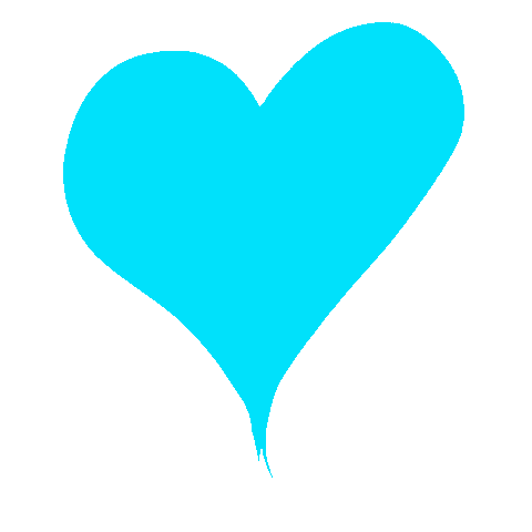 transgreaser heart blue beating beating heart Sticker