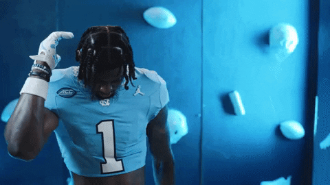 North Carolina Football GIF by UNC Tar Heels