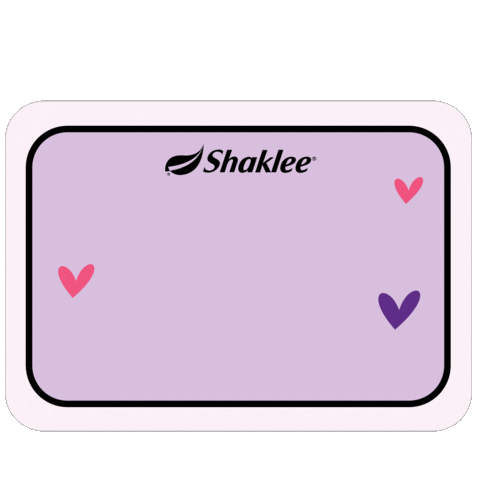 ShakleeProducts love heart purple gift Sticker