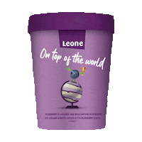 leoneicecream home world icecream peanut Sticker