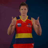 Crowsaflw Thumbs Down GIF by Adelaide Crows