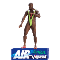 AirActionVigorsol happy dance funny fun Sticker
