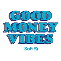 Money On My Mind Cream Sticker by SoFi