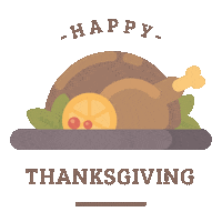 Thanksgiving Turkey Sticker