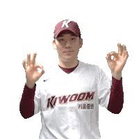 김인범 Sticker by Kiwoom Heroes Baseball Club