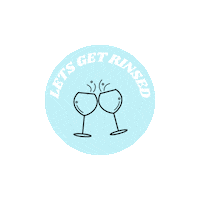 letsgetrinsed cheers drunk drinking game lgr Sticker