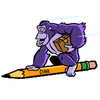 Clink Kong Sticker by The Clink Room