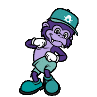 Dance Kong Sticker by The Clink Room