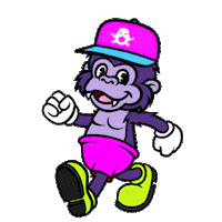 Dance Kong Sticker by The Clink Room