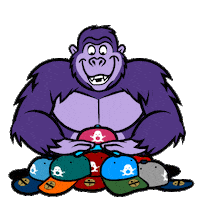 Kong Sticker by The Clink Room