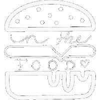 Hungry White Line Sticker