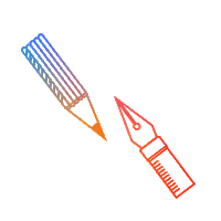 Design Rainbow Sticker by Adobe